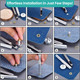 3-Part Eyelet Fixing and Hole Punch Hand Tool Set